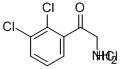ETHANONE, 2-AMINO-1-(2,3-DICHLOROPHENYL)-, HYDROCHLORIDE CAS#: 103999-44-6