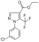 ETHYL 1-(3-CHLOROPHENYL)-5-(TRIFLUOROMETHYL)-1H-PYRAZOLE-4-CARBOXYLATE CAS#: 112055-35-3