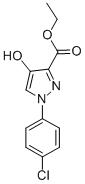 ETHYL 1-(4-CHLOROPHENYL)-4-HYDROXY-1H-PYRAZOLE-3-CARBOXYLATE CAS#: 26502-56-7