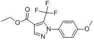 ETHYL 1-(4-METHOXYPHENYL)-5-(TRIFLUOROMETHYL)PYRAZOLE-4-CARBOXYLATE CAS#: 112055-38-6