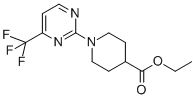 ETHYL 1-[4-(TRIFLUOROMETHYL)PYRIMIDIN-2-YL]PIPERIDINE-4-CARBOXYLATE CAS#: 215654-84-5