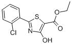 ETHYL 2-(2-CHLOROPHENYL)-4-HYDROXY-1,3-THIAZOLE-5-CARBOXYLATE CAS#: 262856-07-5