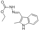 ETHYL 2-((2-METHYL-1H-INDOL-3-YL)METHYLENE)HYDRAZINECARBOXYLATE CAS#: 113143-56-9