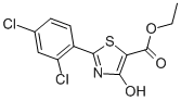 ETHYL 2-(2,4-DICHLOROPHENYL)-4-HYDROXYTHIAZOLE-5-CARBOXYLATE CAS#: 262856-01-9