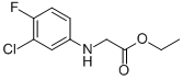 ETHYL 2-(3-CHLORO-4-FLUOROANILINO)ACETATE CAS#: 2344-98-1