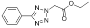 ETHYL 2-(5-PHENYL-2H-1,2,3,4-TETRAAZOL-2-YL)ACETATE CAS#: 21054-65-9