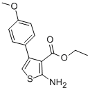 ETHYL 2-AMINO-4-(4-METHOXYPHENYL)-3-THIOPHENECARBOXYLATE CAS#: 15854-11-2