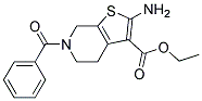 ETHYL 2-AMINO-6-BENZOYL-4,5,6,7-TETRAHYDROTHIENO[2,3-C]PYRIDINE-3-CARBOXYLATE CAS#: 243967-93-3