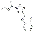 ETHYL 3-(2-CHLOROPHENOXY)METHYL-1,2,4-OXADIAZOLE-5 CARBOXYLATE CAS#: 261962-50-9