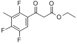 ETHYL 3-(2,4,5-TRIFLUORO-3-METHYLPHENYL)-3-OXOPROPANOATE CAS#: 112822-88-5