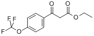 ETHYL 3-OXO-3-(4-(TRIFLUOROMETHOXY)PHENYL)PROPANOATE CAS#: 252955-06-9