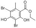 ETHYL 3,5-DIBROMO-2,4-DIHYDROXY-6-METHYLBENZOATE CAS#: 21855-46-9