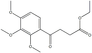 ETHYL 4-(2,3,4-TRIMETHOXYPHENYL)-4-OXOBUTANOATE CAS#: 102222-55-9