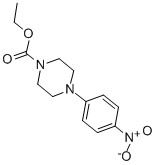 ETHYL 4-(4-NITROPHENYL)TETRAHYDRO-1(2H)-PYRAZINECARBOXYLATE CAS#: 16154-60-2