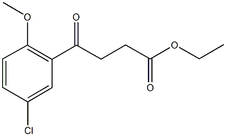 ETHYL 4-(5-CHLORO-2-METHOXYPHENYL)-4-OXOBUTANOATE CAS#: 107774-17-4