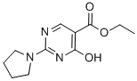 ETHYL 4-HYDROXY-2-(PYRROLIDIN-1-YL)PYRIMIDINE-5-CARBOXYLATE CAS#: 25693-42-9