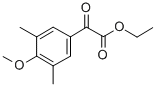 ETHYL 4-METHOXY-3,5-DIMETHYLBENZOYLFORMATE CAS#: 107642-57-9