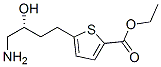 ETHYL 5-[(3R)-4-AMINO-3-HYDROXYBUTYL]THIOPHENE-2-CARBOXYLATE CAS#: 208337-84-2