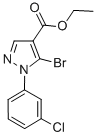 ETHYL 5-BROMO-1-(3-CHLOROPHENYL)-1H-PYRAZOLE-4-CARBOXYLATE CAS#: 110821-39-1