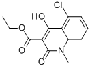 ETHYL-5-CHLORO-1,2-DIHYDRO-4-HYDROXY-1-METHYL-2-OXO-3-QUINOLINE CARBOXYLATE CAS#: 248282-10-2