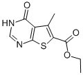 ETHYL 5-METHYL-4-OXO-3,4-DIHYDROTHIENO[2,3-D]-PYRIMIDINE-6-CARBOXYLATE CAS#: 17417-67-3