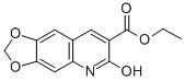ETHYL 6-HYDROXY-[1,3]DIOXOLO[4,5-G]QUINOLINE-7-CARBOXYLATE CAS#: 19658-64-1