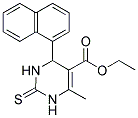 ETHYL 6-METHYL-2-NAPHTHYL-4-THIOXO-2H,3H,5H-3,5-DIAZINECARBOXYLATE CAS#: 219815-16-4