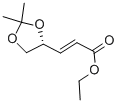 ETHYL (R)-(-)-3-(2,2-DIMETHYL-1,3-DIOXOLAN-4-YL)-TRANS-2-PROPENOATE CAS#: 104321-62-2