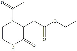 ETHYL(1-ACETYL-3-OXOPIPERAZIN-2-YL)ACETATE CAS#: 104143-60-4
