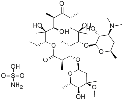 Erythromycin sulfamate CAS#: 24380-21-0