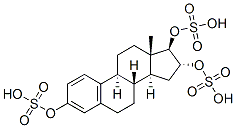 Estra-1,3,5(10)-triene-3,16,17-triol, tris(hydrogen sulfate), (16alpha ,17beta)- CAS#: 17181-21-4