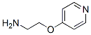 Ethanamine, 2-(4-pyridinyloxy)- (9CI) CAS#: 259816-44-9
