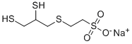 Ethanesulfonic acid, 2-((2,3-dimercaptopropyl)thio)-, sodium salt CAS#: 19872-38-9