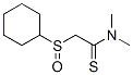 Ethanethioamide,  2-(cyclohexylsulfinyl)-N,N-dimethyl- CAS#: 226709-25-7