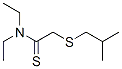 Ethanethioamide,  N,N-diethyl-2-[(2-methylpropyl)thio]- CAS#: 105877-80-3