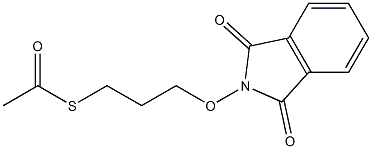 Ethanethioic Acid S-[3-[(1,3-Dihydro-1,3-dioxo-2H-isoindol-2-yl)oxy]propyl] Ester CAS#: 1088-37-5