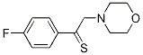 Ethanethione, 2-(4-fluorophenyl)-1-(4-Morpholinyl)- CAS#: 107825-27-4