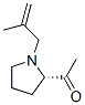 Ethanone, 1-[1-(2-methyl-2-propenyl)-2-pyrrolidinyl]-, (S)- (9CI) CAS#: 103142-92-3