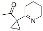 Ethanone, 1-[1-(3,4,5,6-tetrahydro-2-pyridinyl)cyclopropyl]- (9CI) CAS#: 103143-07-3