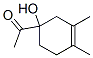 Ethanone, 1-(1-hydroxy-3,4-dimethyl-3-cyclohexen-1-yl)- (9CI) CAS#: 258266-10-3