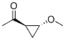 Ethanone, 1-(2-methoxycyclopropyl)-, trans- (9CI) CAS#: 102516-18-7