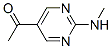 Ethanone, 1-[2-(methylamino)-5-pyrimidinyl]- (9CI) CAS#: 265107-49-1