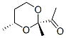 Ethanone, 1-(2,4-dimethyl-1,3-dioxan-2-yl)-, cis- (9CI) CAS#: 113630-92-5