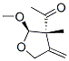 Ethanone, 1-[(2R,3R)-tetrahydro-2-methoxy-3-methyl-4-methylene-3-furanyl]-, CAS#: 220308-37-2