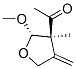 Ethanone, 1-[(2S,3S)-tetrahydro-2-methoxy-3-methyl-4-methylene-3-furanyl]- CAS#: 220308-44-1