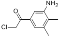 Ethanone, 1-(3-amino-4,5-dimethylphenyl)-2-chloro- (9CI) CAS#: 110872-55-4