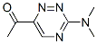 Ethanone, 1-[3-(dimethylamino)-1,2,4-triazin-6-yl]- (9CI) CAS#: 223719-87-7
