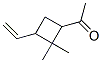 Ethanone, 1-(3-ethenyl-2,2-dimethylcyclobutyl)- (9CI) CAS#: 109682-70-4