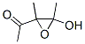 Ethanone, 1-(3-hydroxy-2,3-dimethyloxiranyl)- (9CI) CAS#: 214212-18-7
