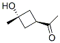 Ethanone, 1-(3-hydroxy-3-methylcyclobutyl)-, cis- (9CI) CAS#: 107693-40-3